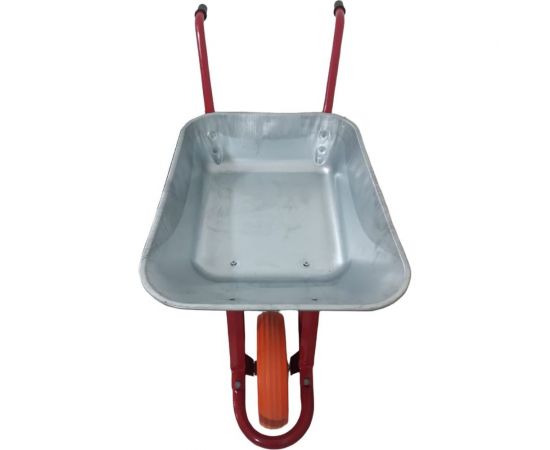 Садово-строительная тачка LWI 90 л, 180 кг, с полиуретановым колесом LWI90ПУСад – изображение 3