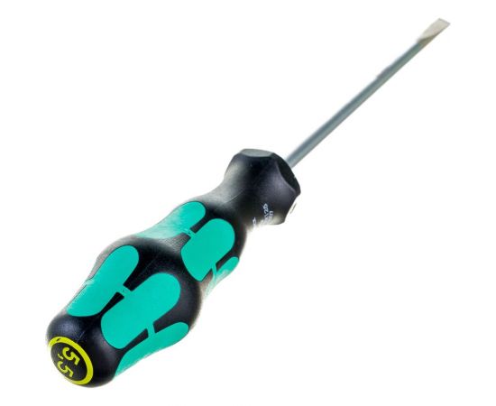 Шлицевая отвёртка WERA 335 SB SL 5,5x1x125 мм, на подвесе WE-100044 – изображение 3