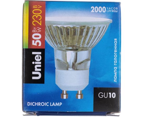 Галогенная лампа Uniel JCDR-50/GU10 01094 – изображение 4