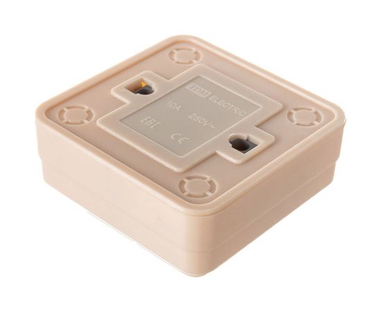 Двухклавишный выключатель TDM открытой установки, слоновая кость Ладога TDM SQ1801-0004 – изображение 4