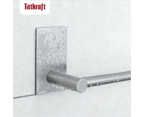 Планка для полотенец Tatkraft John Self адгезивная, L40xH8xW6 cм, выдерживает до 5 кг 11328 – изображение 5