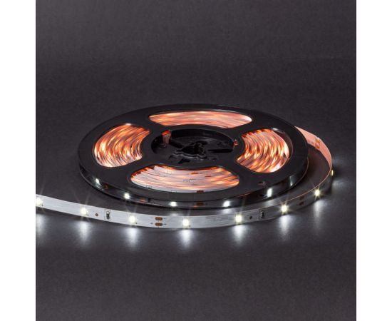 Светодиодная лента MAKSILED 12В, 30д/м, 7.2Вт/м, IP20, 750лм/м, 6500K, 10м ML-R30-2835-CW-S(10m) ML-R30-2835-CW-S(10m) – изображение 5