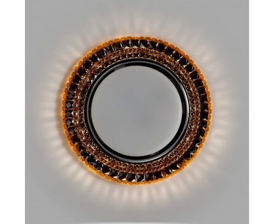 Встраиваемый светильник Smartbuy под лампу GX53 с LED подсветкой шампань SBL-071CHM-GX53 – изображение 5