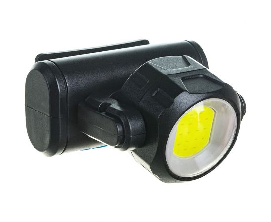 Светодиодный налобный фонарь КОСМОС 3Вт XPE, 5Вт COB, 1200Mah LI-On, зарядка Micro USB KOCH5WLi-On – изображение 5