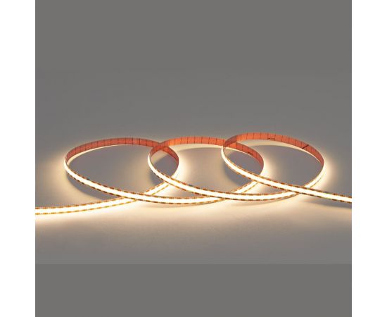 Светодиодная лента MAKSILED 12В, 10Вт/м, 528 д/м, COB, IP20, 5м, ML-R528-COB-WW-S – изображение 5