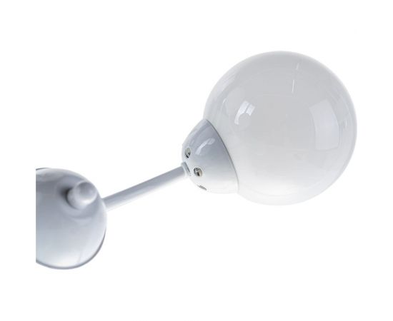 Светильник ЭЛЕТЕХ Лера, 157, Плафон 01861, НСБ 01-5х60-119, Е27, MAXEL белый 1005403774 – изображение 6