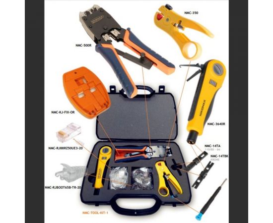Набор инструментов NIKOMAX Комплект №1 для медных сетей NMC-TOOL-KIT-1 – изображение 7