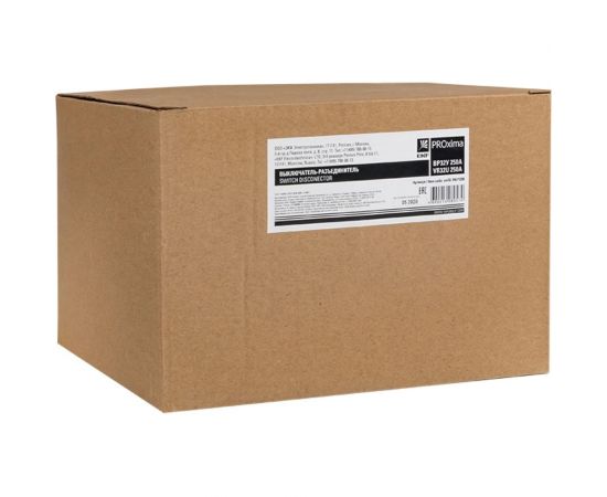 Выключатель-разъединитель EKF ВР32У-35A31240-R 250А, 1 направление, с дугогасительными камерами, с передней смещенной рукояткой MAXima uvr32-35a31240-r – изображение 9