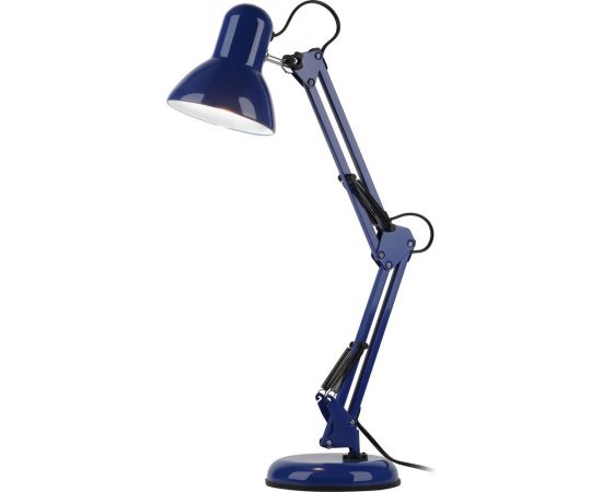 Настольный светильник ЭРА N-214-E27-40W-BU Е27 с основанием, синий Б0052763 