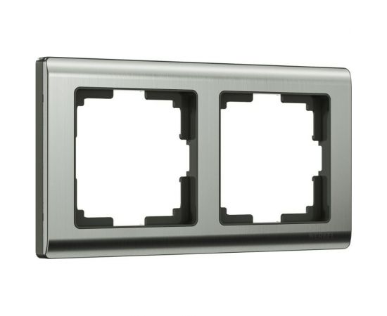 Рамка WERKEL W0021602 на 2 поста глянцевый никель a051002 