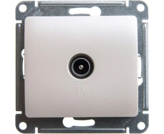 TV розетка Schneider Electric Glossa Перламутр оконечная 1DB SE GSL000691 