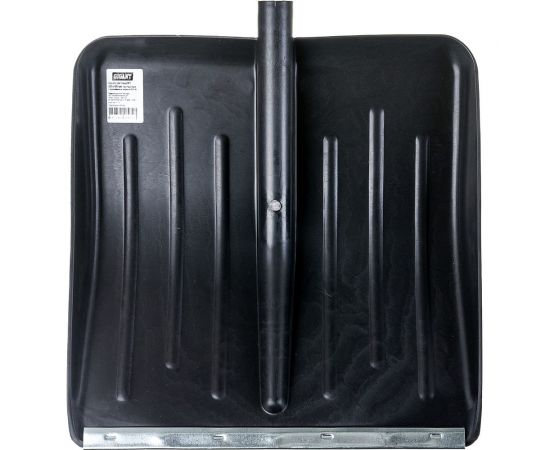 Пластмассовая снеговая лопата c оцинкованной планкой Gigant №1 428x480 мм GDEV-01 