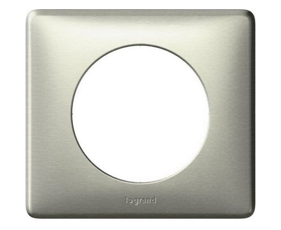 Одноместная рамка Legrand Celiane 68901, титан 