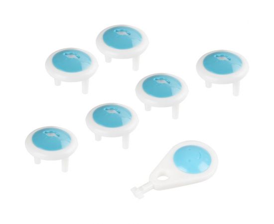 Заглушки для розетки Рыжий кот набор 6 штук заглушек + 1 ключ 103684 