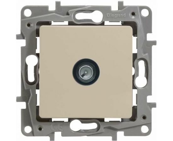 Механизм TV-розетки Legrand СП Etika проходная 15дБ слоновая кость Leg 672363 1066945 