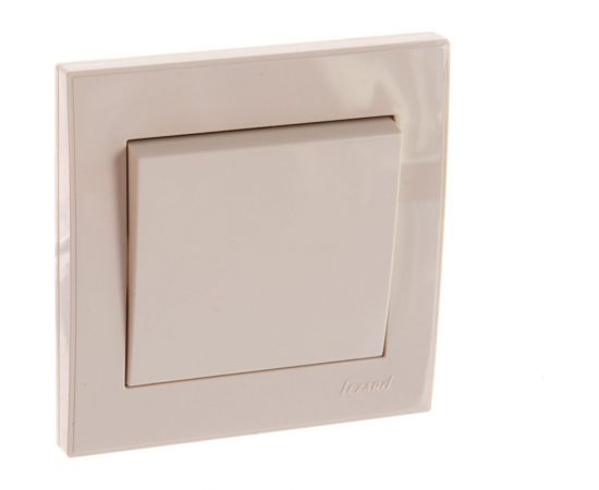 Выключатель LEZARD 703-0303-100 RAIN крем 