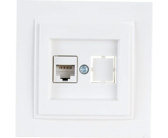 Компьюетрная розетка MONO ELECTRIC Despina, Rj45, Cat6, слоновая кость 102-010005-125 