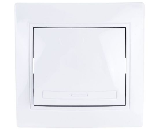 Выключатель Intro 10А, 250В, IP20, СУ, Plano, белый Б0027586 