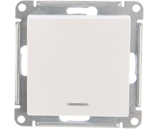 Механизм выключателя Schneider Electric 1-кл. ATLAS DESIGN с подсветкой сх.1а 10АХ жемчуг 1240270 