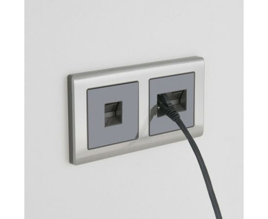 Рамка WERKEL W0021602 на 2 поста глянцевый никель a051002 – изображение 2