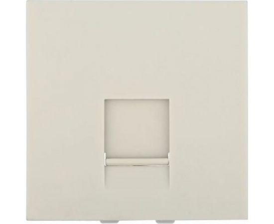 Накладка для телефонной/компьютерной розетки LK Studio RJ 45x45мм бежевый LK45 853201-1 – изображение 2
