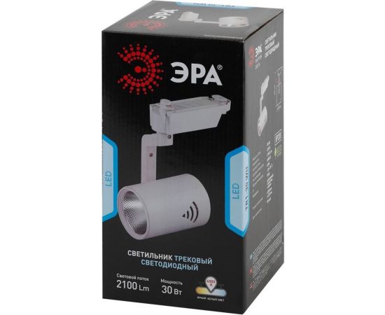 Трековый светильник ЭРА TR1 - 30 WH 30Вт белый COB Б0032099 – изображение 2