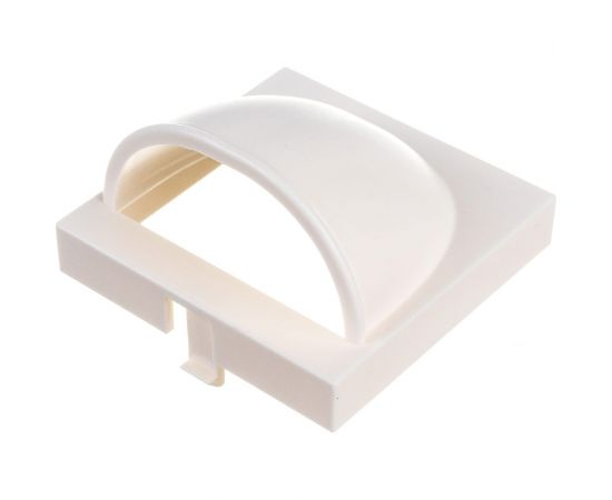 Кабельный открытый ввод LANMASTER 45х45, белый LAN-SIP-23CO-WH – изображение 2