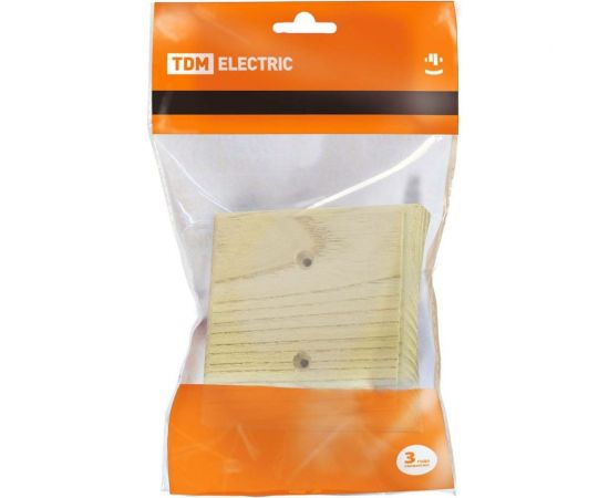 Универсальная накладка на бревно TDM НБУ 1П (деревянная; 240 мм; сосна) SQ1821-0004 – изображение 2