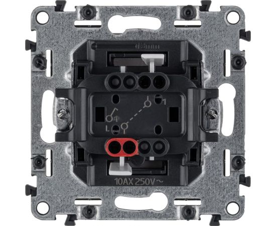 Механизм выключателя Legrand 1-клавишный СП Valena Life 10 А IP20 250 В 10АХ Leg 752601 – изображение 2