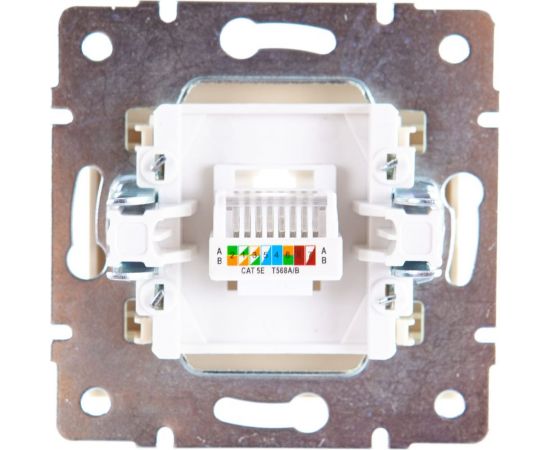 Компьютерная розетка LEZARD RAIN крем 703-0388-139 – изображение 2