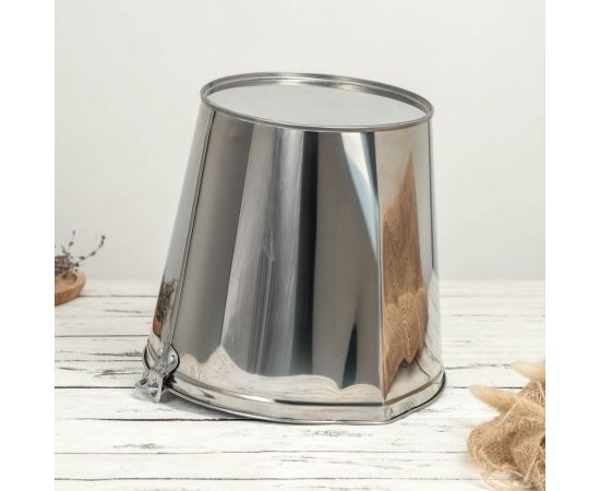 Подойник СИМАЛЕНД 9 л, нержавеющая сталь 2908809 – изображение 2