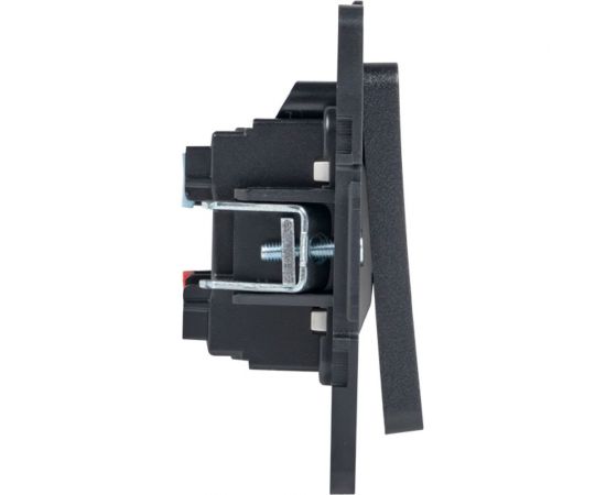 Механизм 2-клавишного выключателя EKF PROxima Стокгольм 10А, черный EZV10-023-10 – изображение 2