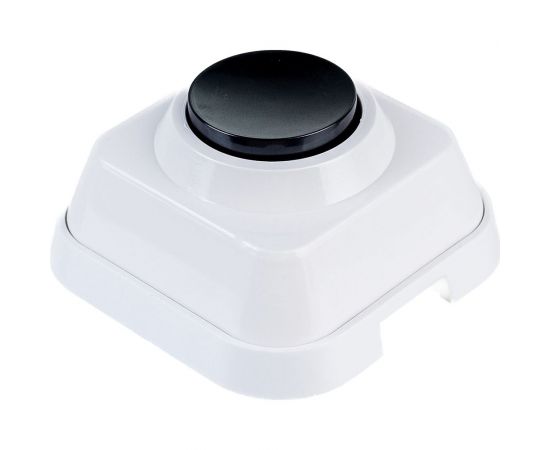 Выключатель Schneider Electric кнопочный 250В 0.4А для электрозвонков DIY A1-04-011-I – изображение 3