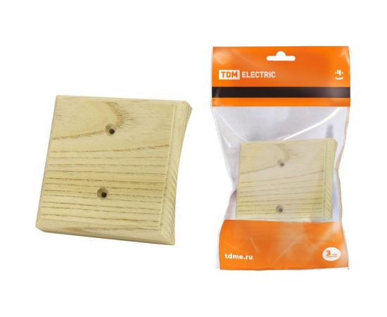 Универсальная накладка на бревно TDM НБУ 1П (деревянная; 240 мм; сосна) SQ1821-0004 – изображение 3