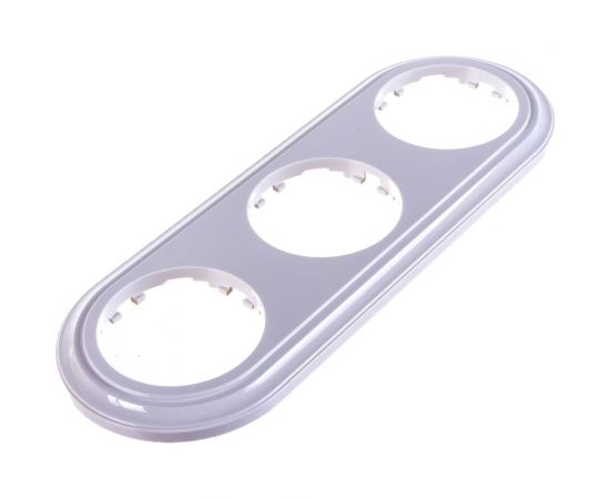 3-постовая рамка LK Studio круглая, белая, LK Vintage-Classic 889304-1 – изображение 3