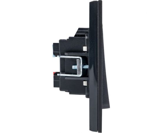 Механизм 2-клавишного выключателя EKF PROxima Стокгольм 10А, черный EZV10-023-10 – изображение 3