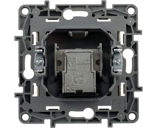 Механизм TV-розетки Legrand СП Etika проходная 15дБ слоновая кость Leg 672363 1066945 – изображение 3