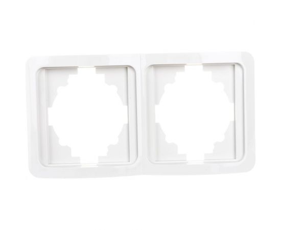 Двойная вертикальная рамка, белая TDM Валдай SQ1804-0018 – изображение 3