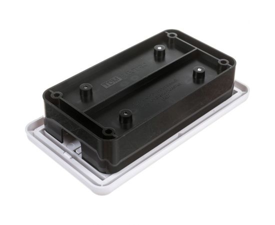 Комбинированный блок TDM БКВР 1-клавишный выключатель + розетка 2П с з/ш SQ1813-0004 – изображение 3