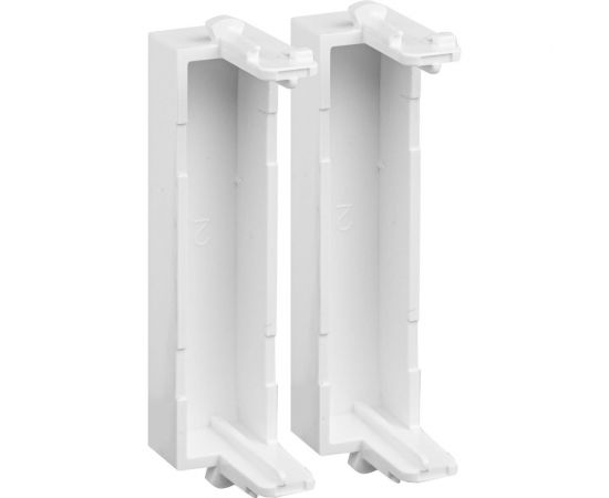 Комплект модульных заглушек DKC Avanti белое облако, 0,5 модуля, 2 штуки 4400995 – изображение 3