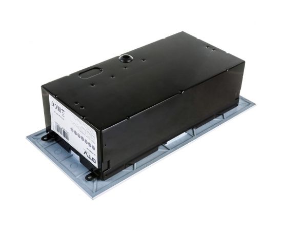 Выдвижной встраиваемый розеточный блок GTV на 3 EURO розетки AE-BP03GS-10 – изображение 3