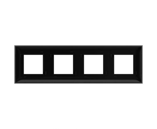 Рамка DKC, ARTLEBEDEV Avanti, Черный квадрат, 8 модулей 4402908 – изображение 3