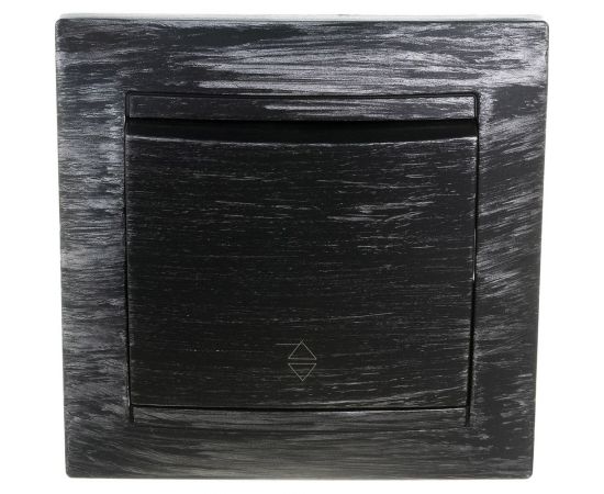 1-клавишный выключатель на 2 направления TDM 10А старинное серебро Лама SQ1815-0648 – изображение 3