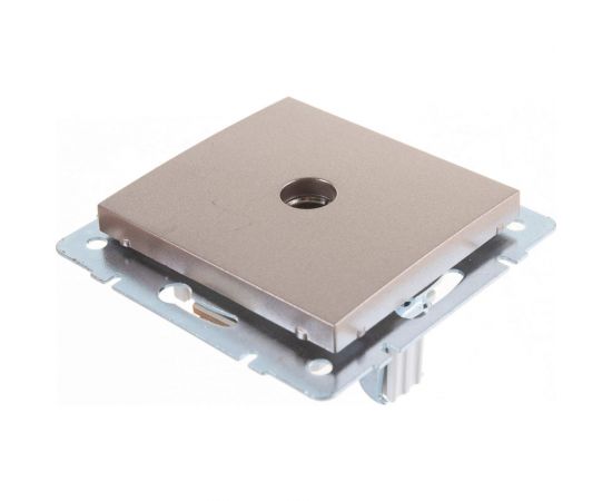 Розетка ТВ Lezard RAIN проходная, цвет бронза, матовый 703-3188-129 – изображение 4