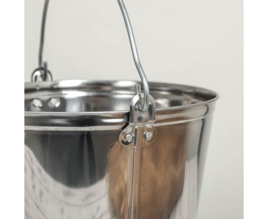 Подойник СИМАЛЕНД 9 л, нержавеющая сталь 2908809 – изображение 4