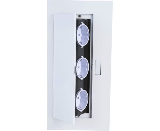 Выдвижной встраиваемый розеточный блок GTV на 3 EURO розетки AE-BP03GS-10 – изображение 4