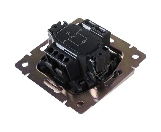 Одноклавишный выключатель WERKEL W1110103/ с подсветкой (слоновая кость) a051481 – изображение 4