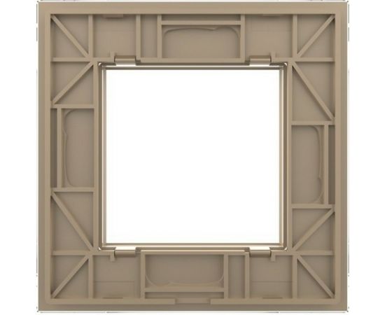 Рамка для розетки LIVOLO 1 пост, цвет золотой, стекло BB-C7-SR-13 – изображение 4