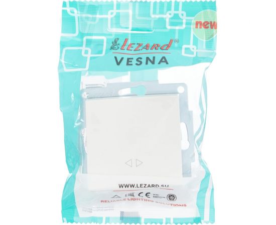 промежуточный выключатель Lezard VESNA жемчужно-белый перламутр 742-3088-107 – изображение 6