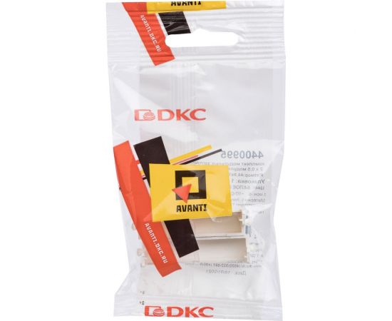 Комплект модульных заглушек DKC Avanti белое облако, 0,5 модуля, 2 штуки 4400995 – изображение 6